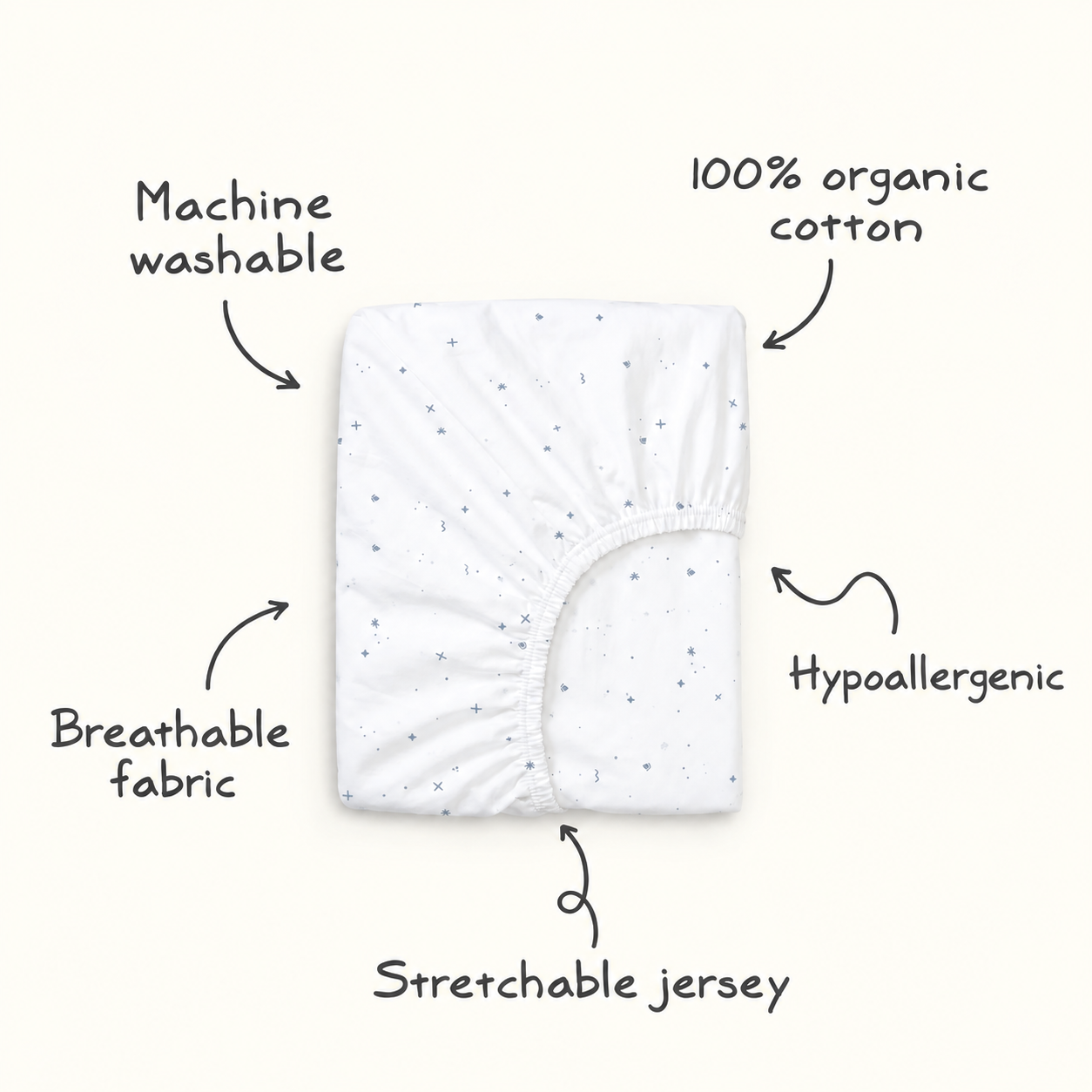 Soft Stars (Cot Bed)